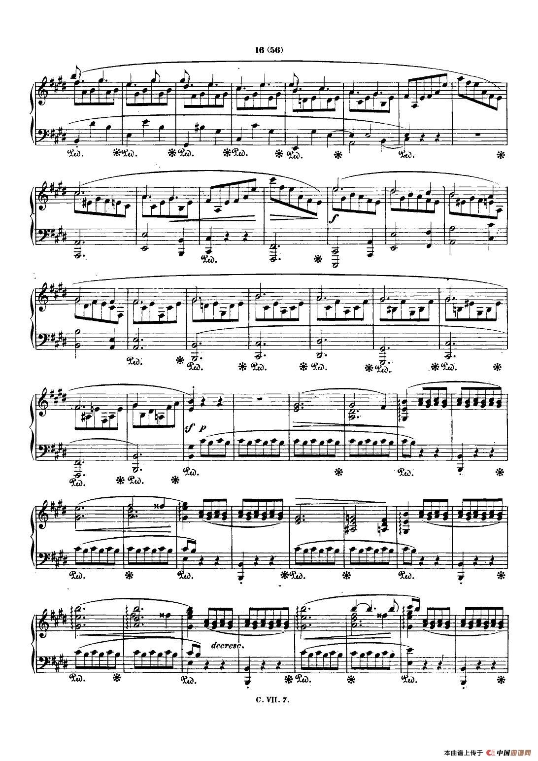 肖邦 钢琴谐谑曲 Chopin Scherzo（No.4  E大调，Op.54）钢琴曲谱（图8）