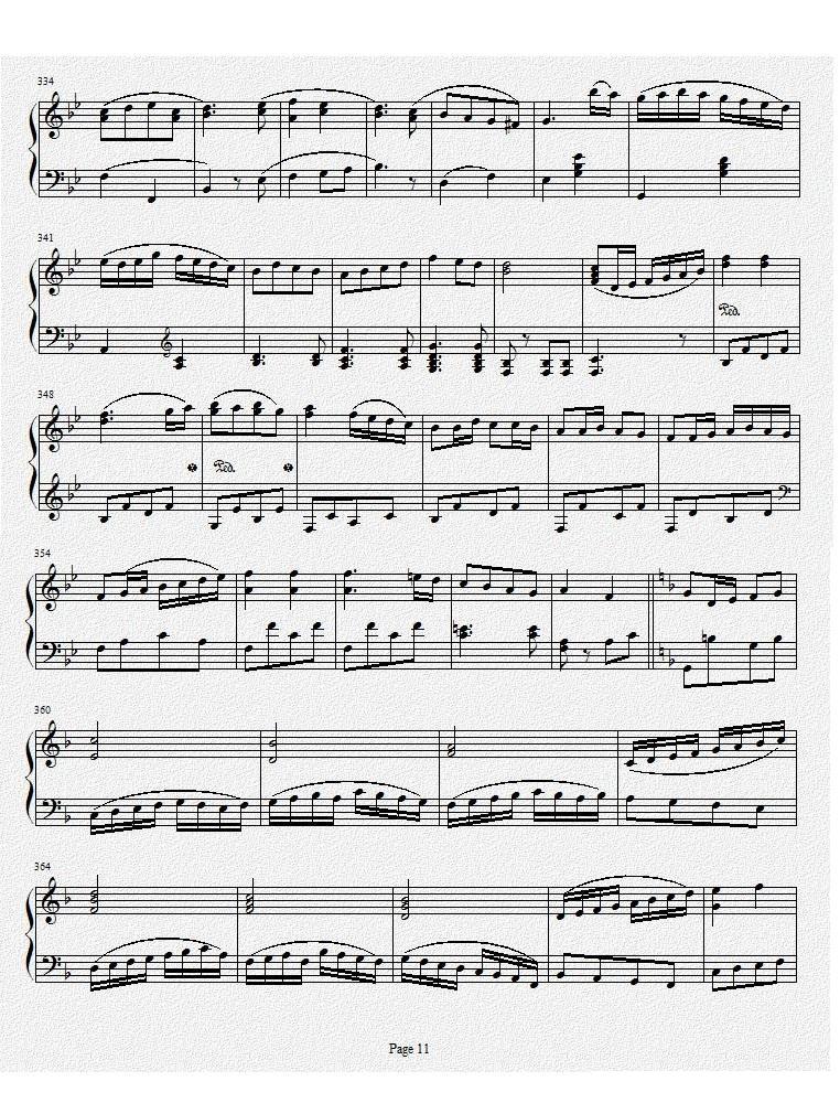 钢琴奏鸣曲Ⅰ（项道荣作品）钢琴曲谱（图11）