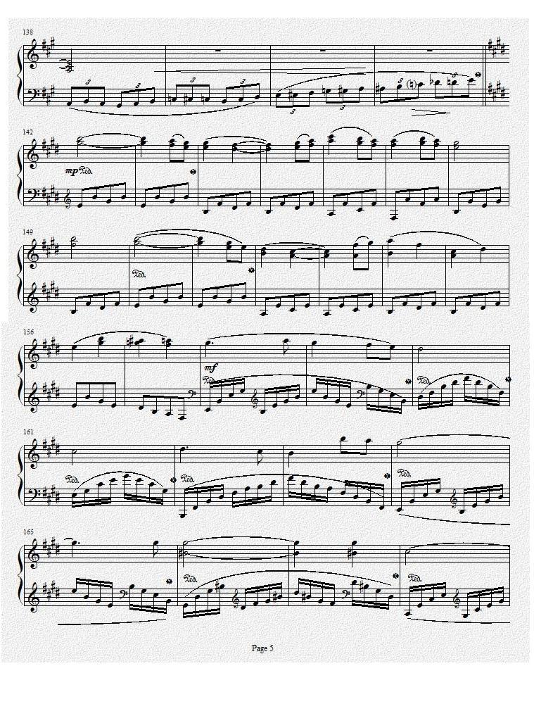 钢琴奏鸣曲Ⅰ（项道荣作品）钢琴曲谱（图5）