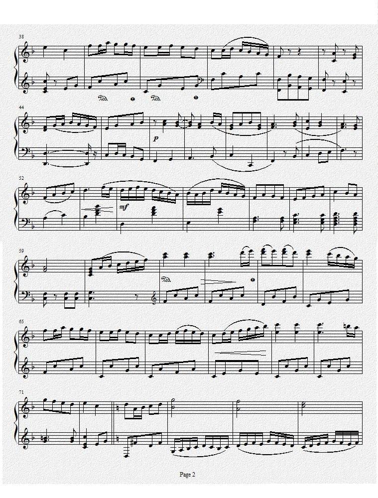 钢琴奏鸣曲Ⅰ（项道荣作品）钢琴曲谱（图2）