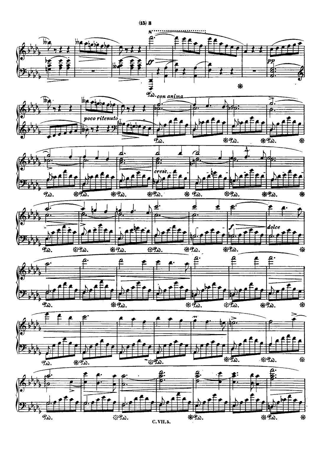 肖邦 钢琴谐谑曲 Chopin Scherzo（No.2 降b小调，Op.31）钢琴曲谱（图2）