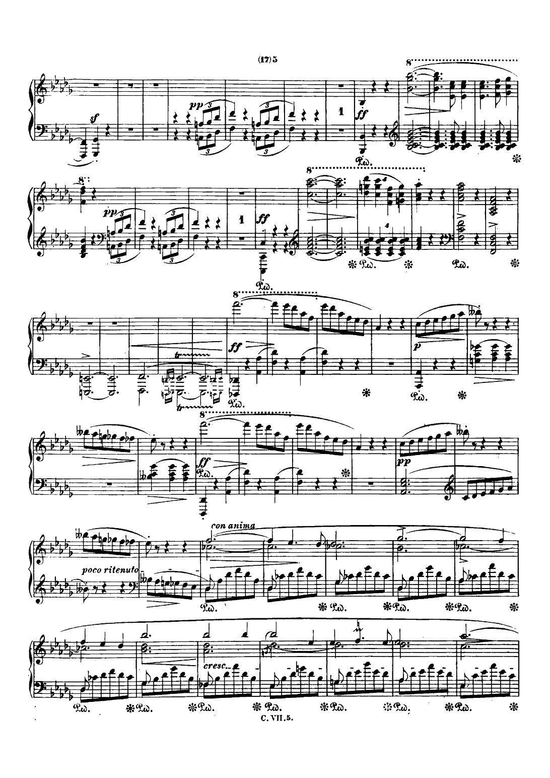 肖邦 钢琴谐谑曲 Chopin Scherzo（No.2 降b小调，Op.31）钢琴曲谱（图4）