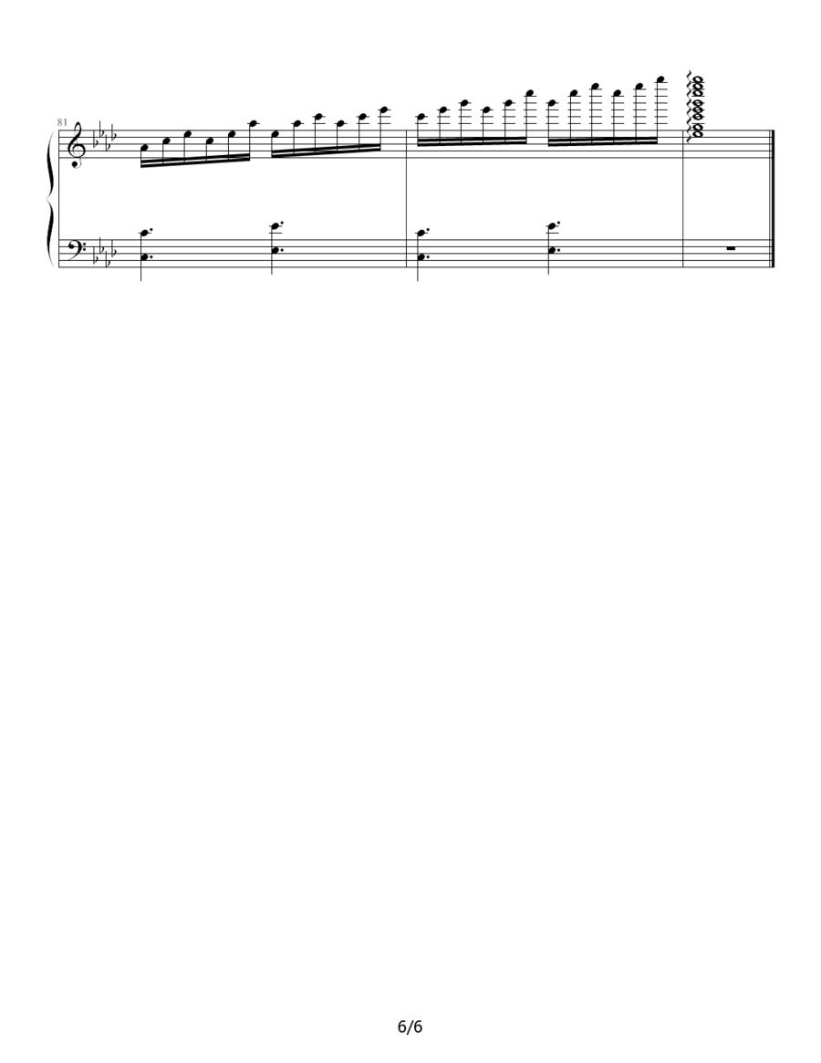 随想曲2钢琴曲谱（图6）