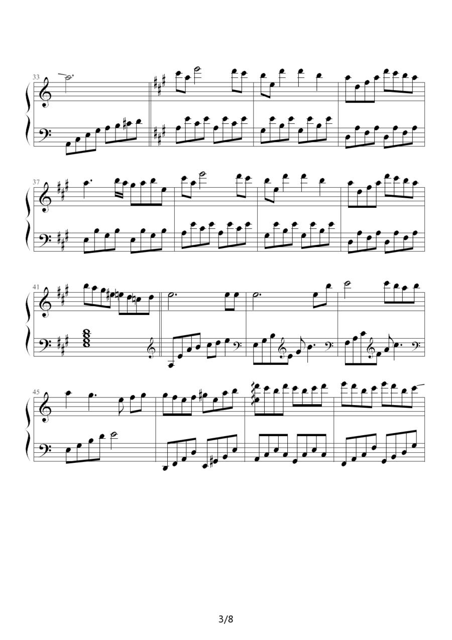 Memory?钢琴曲谱（图3）