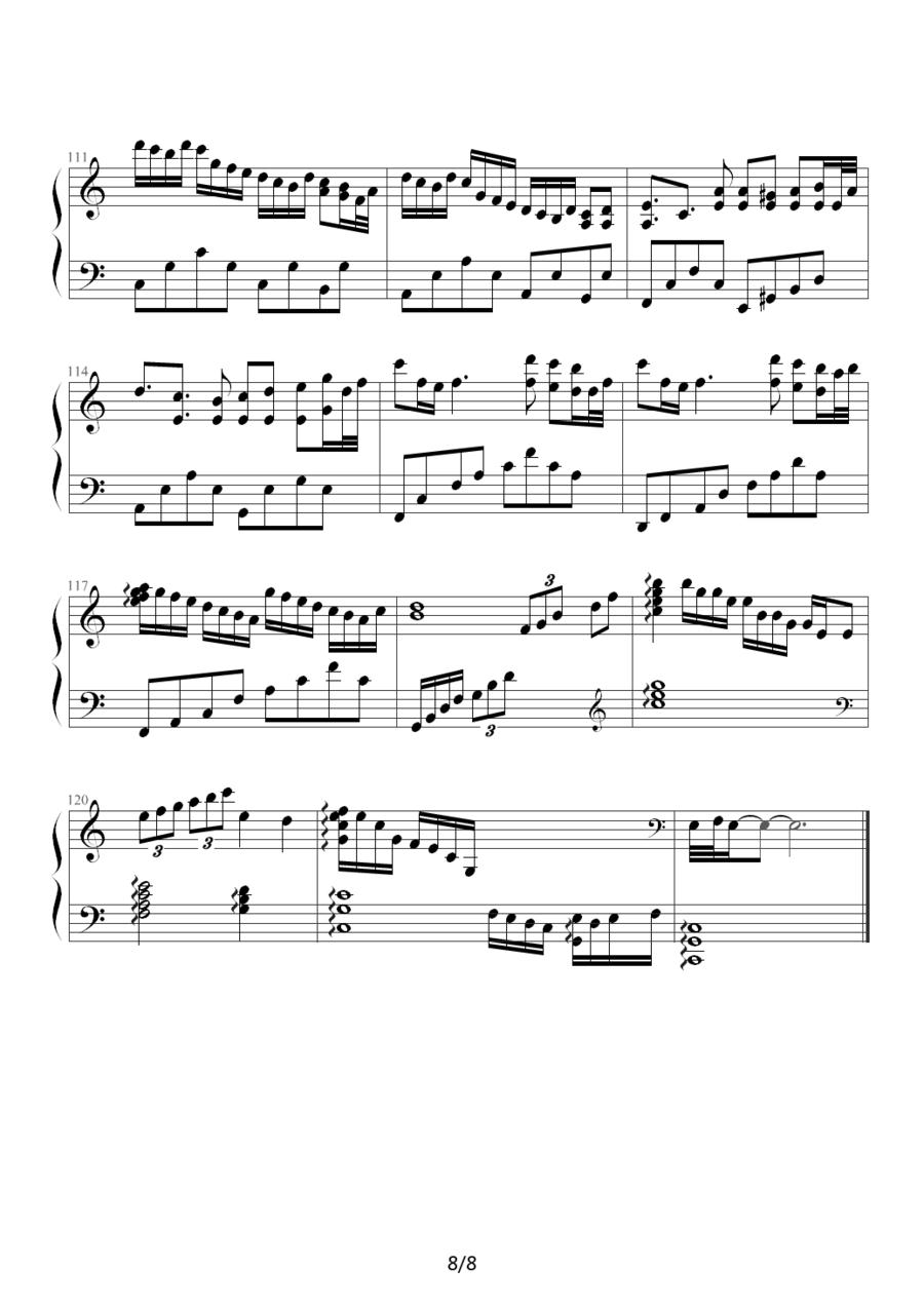 Memory?钢琴曲谱（图8）