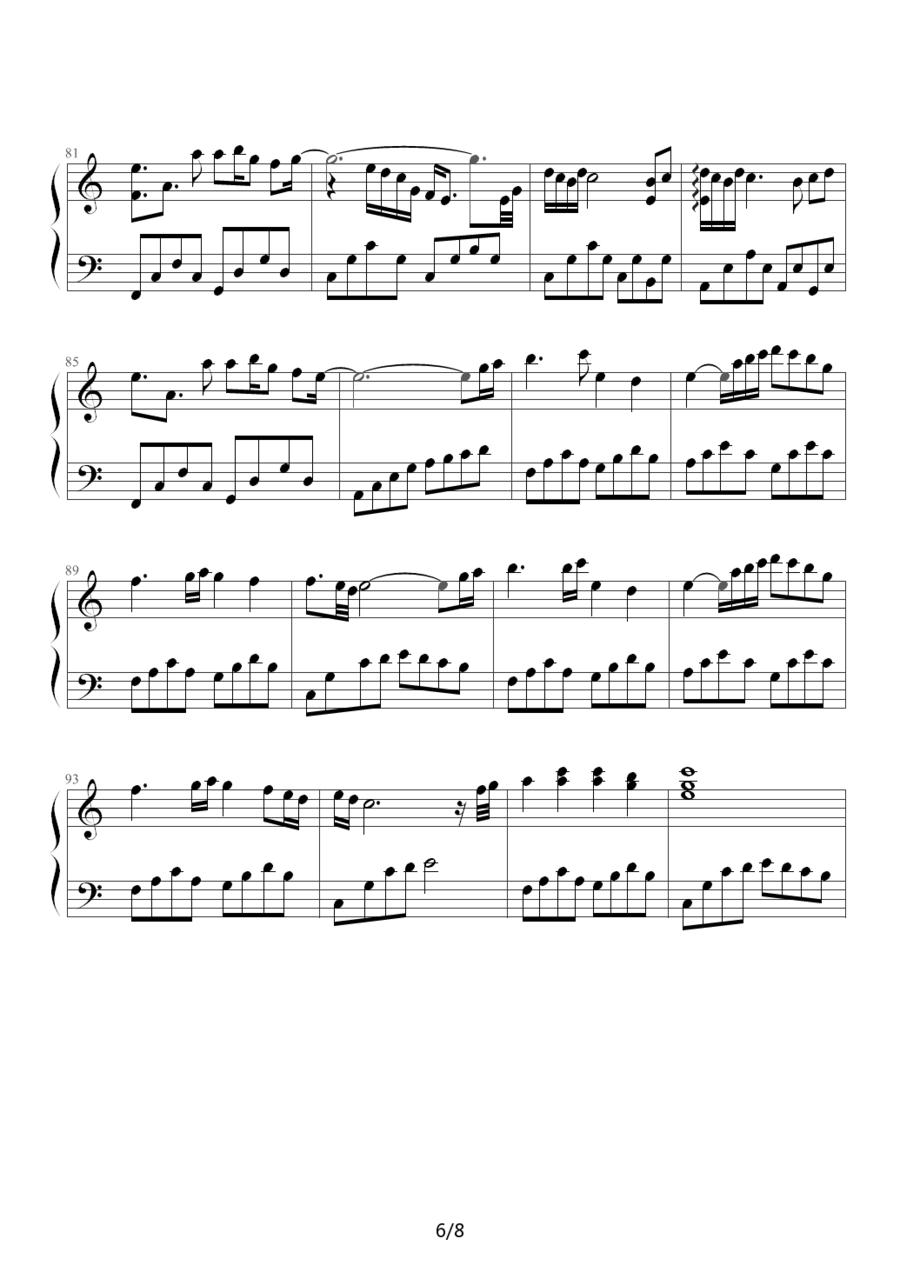 Memory?钢琴曲谱（图6）
