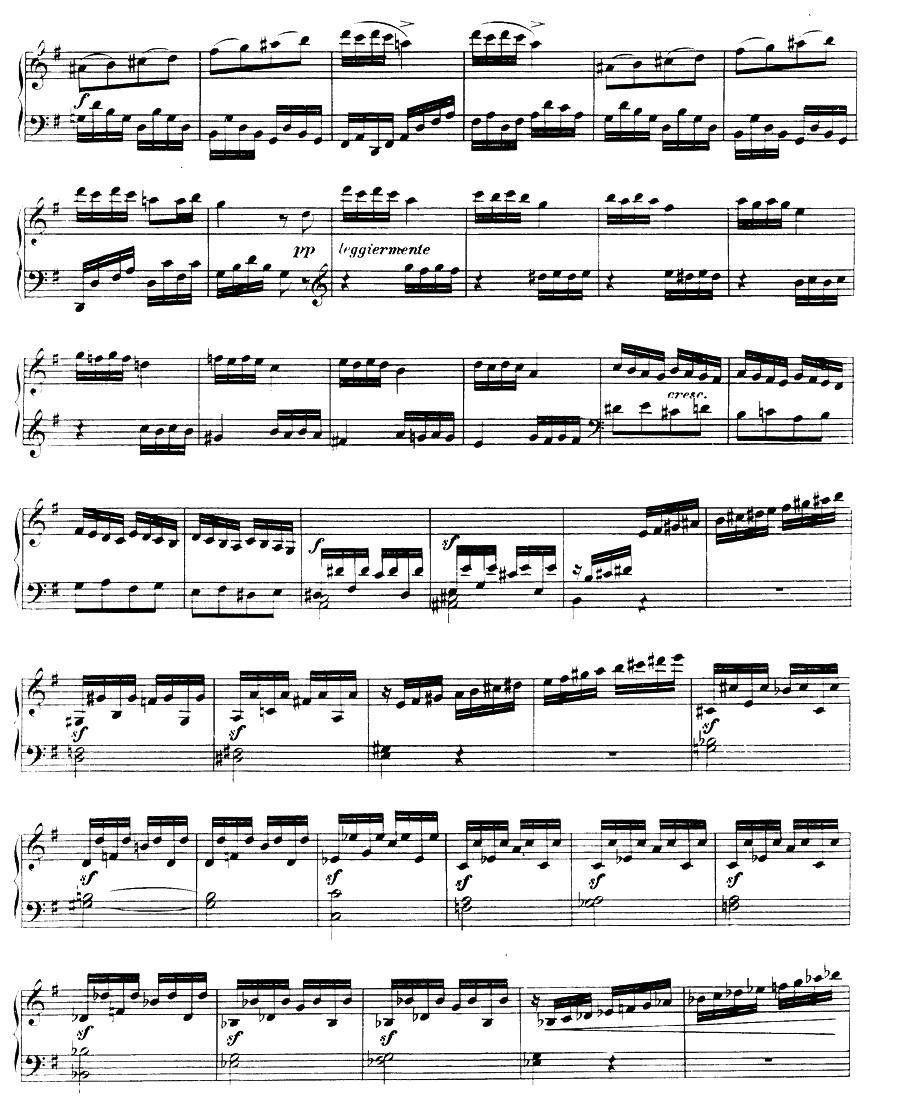 丢失一分钱的愤怒 Op.129钢琴曲谱（图7）