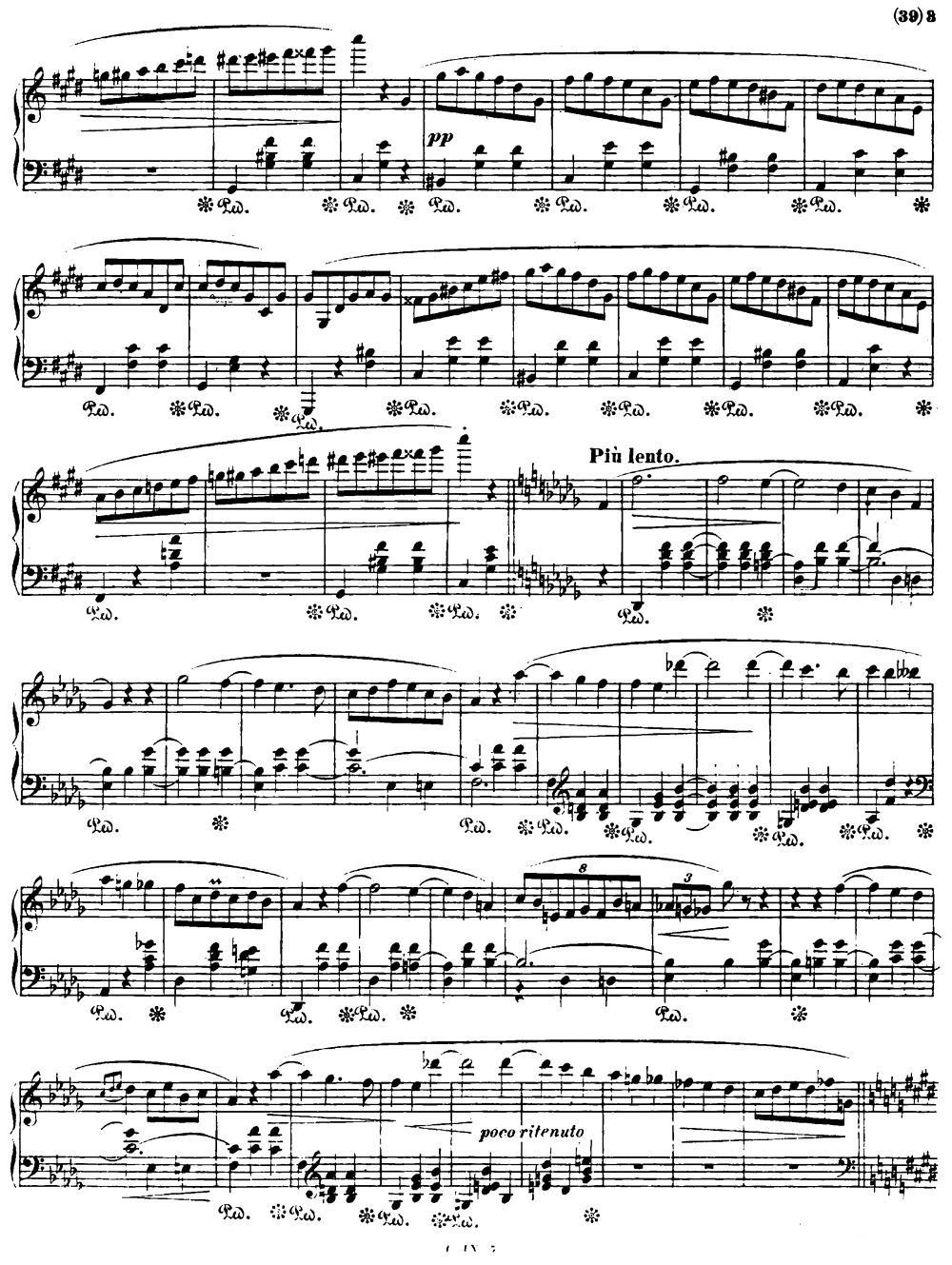 升c小调圆舞曲Op.64-2 钢琴曲谱（图2）