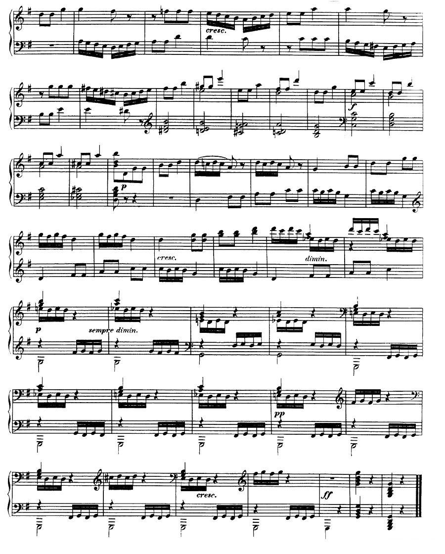 丢失一分钱的愤怒 Op.129钢琴曲谱（图10）