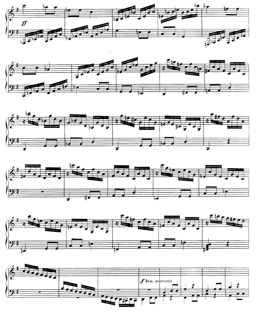 丢失一分钱的愤怒 Op.129钢琴曲谱（图8）