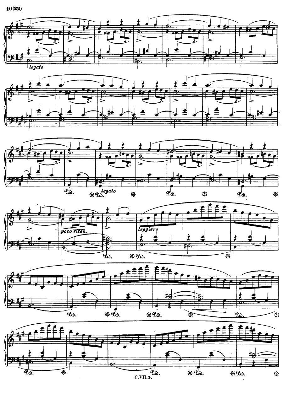 降b小调钢琴谐谑曲Op.31（第二号）钢琴曲谱（图9）