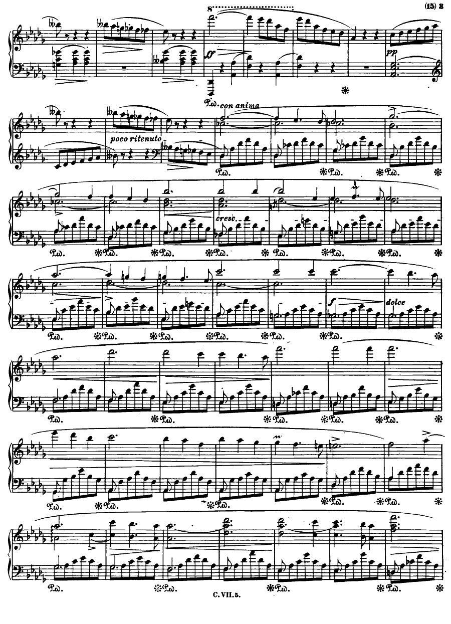 降b小调钢琴谐谑曲Op.31（第二号）钢琴曲谱（图2）