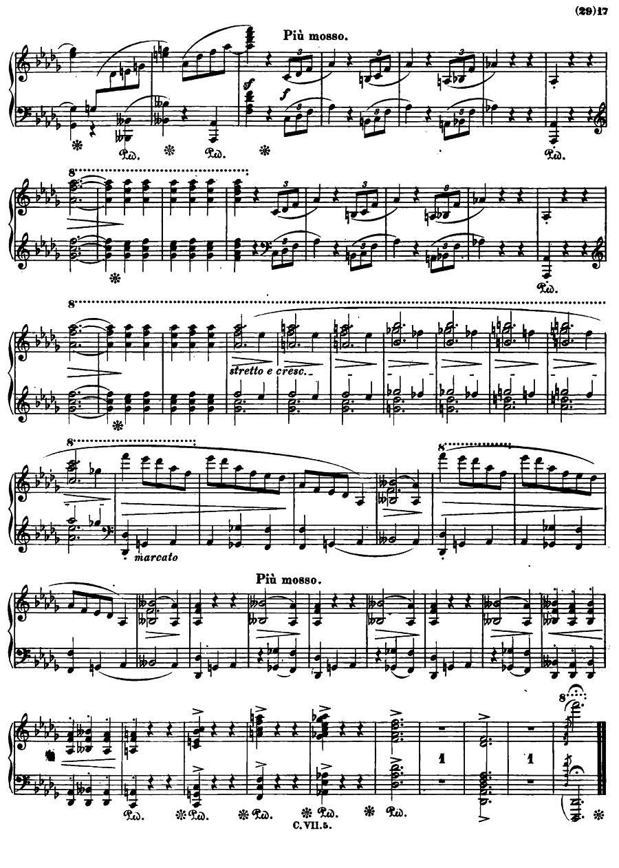 降b小调钢琴谐谑曲Op.31（第二号）钢琴曲谱（图16）