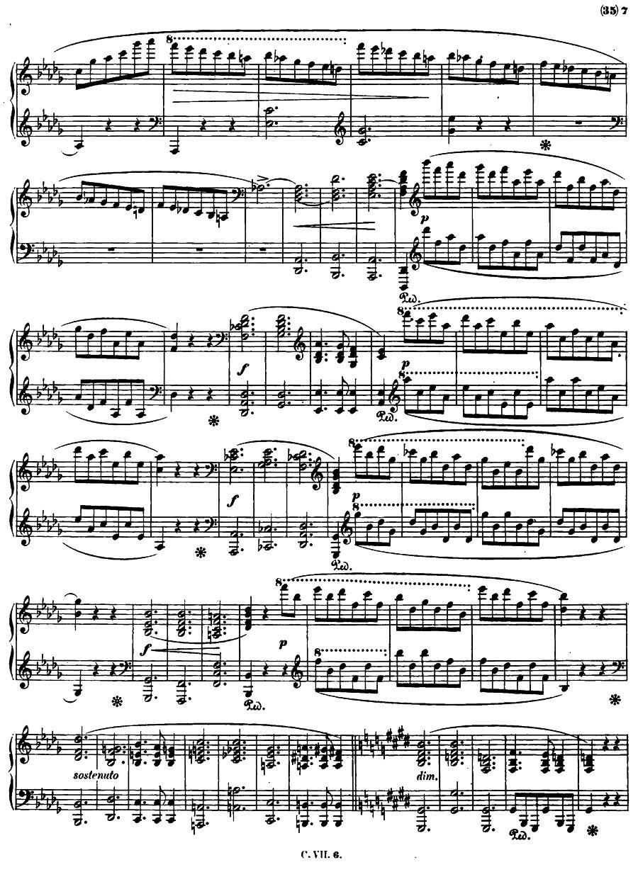 升c小调钢琴谐谑曲Op.39（第三号）钢琴曲谱（图6）