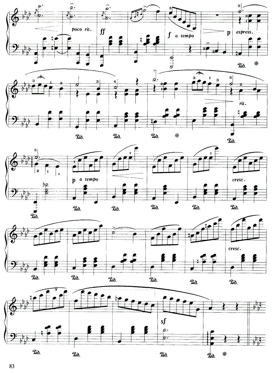 精灵钢琴曲谱（图5）