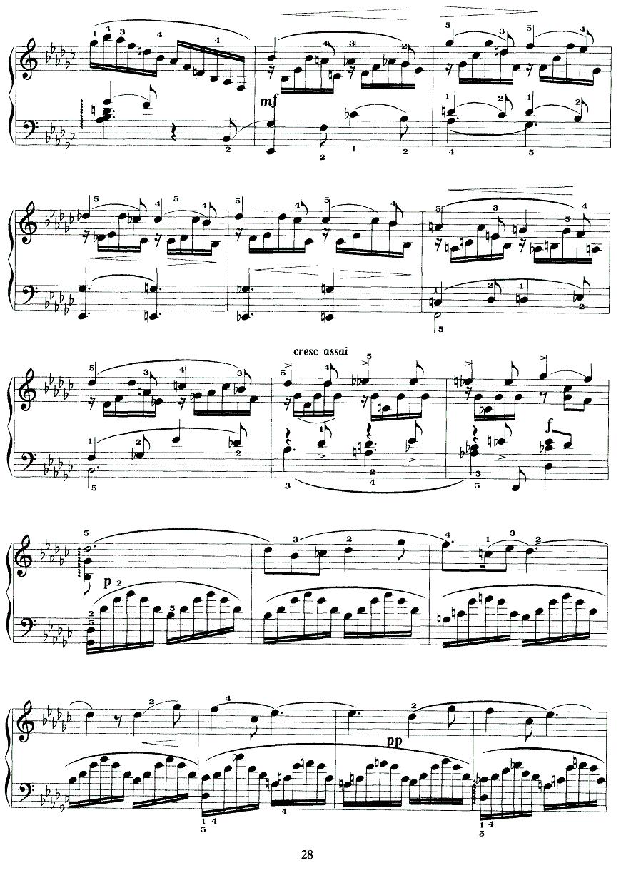 徐徐的微风钢琴曲谱（图5）