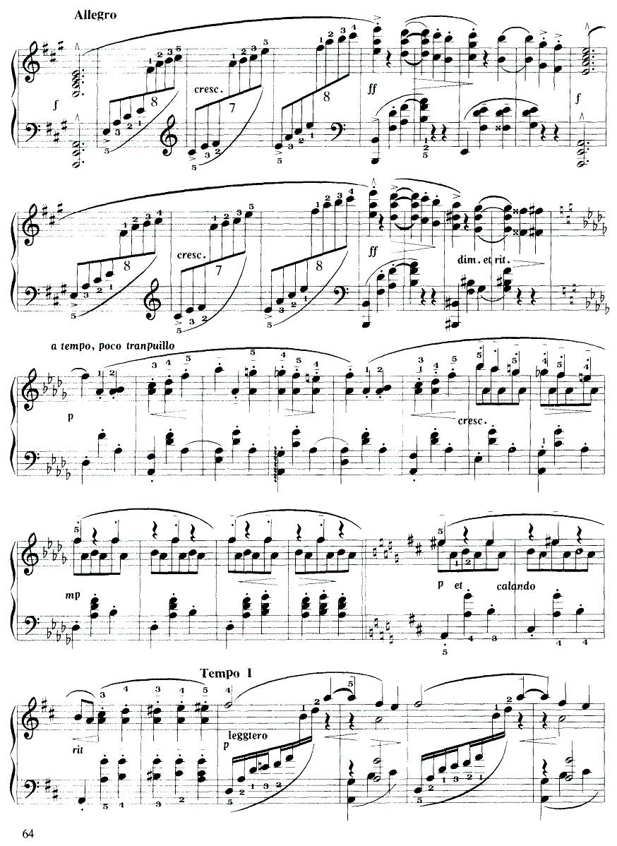给心爱的人钢琴曲谱（图2）