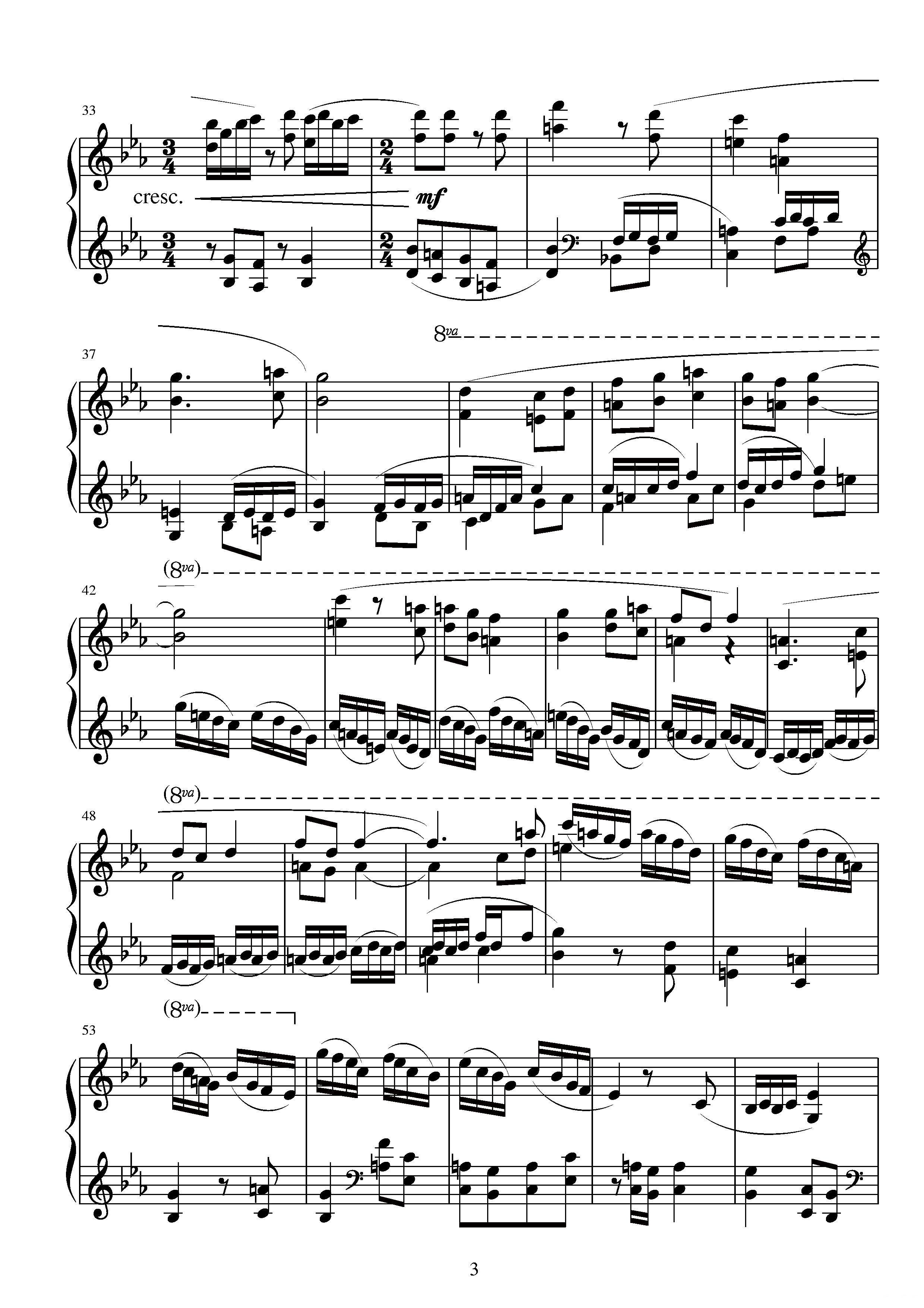 第十四钢琴奏鸣曲（葛清钢琴作品）钢琴曲谱（图8）