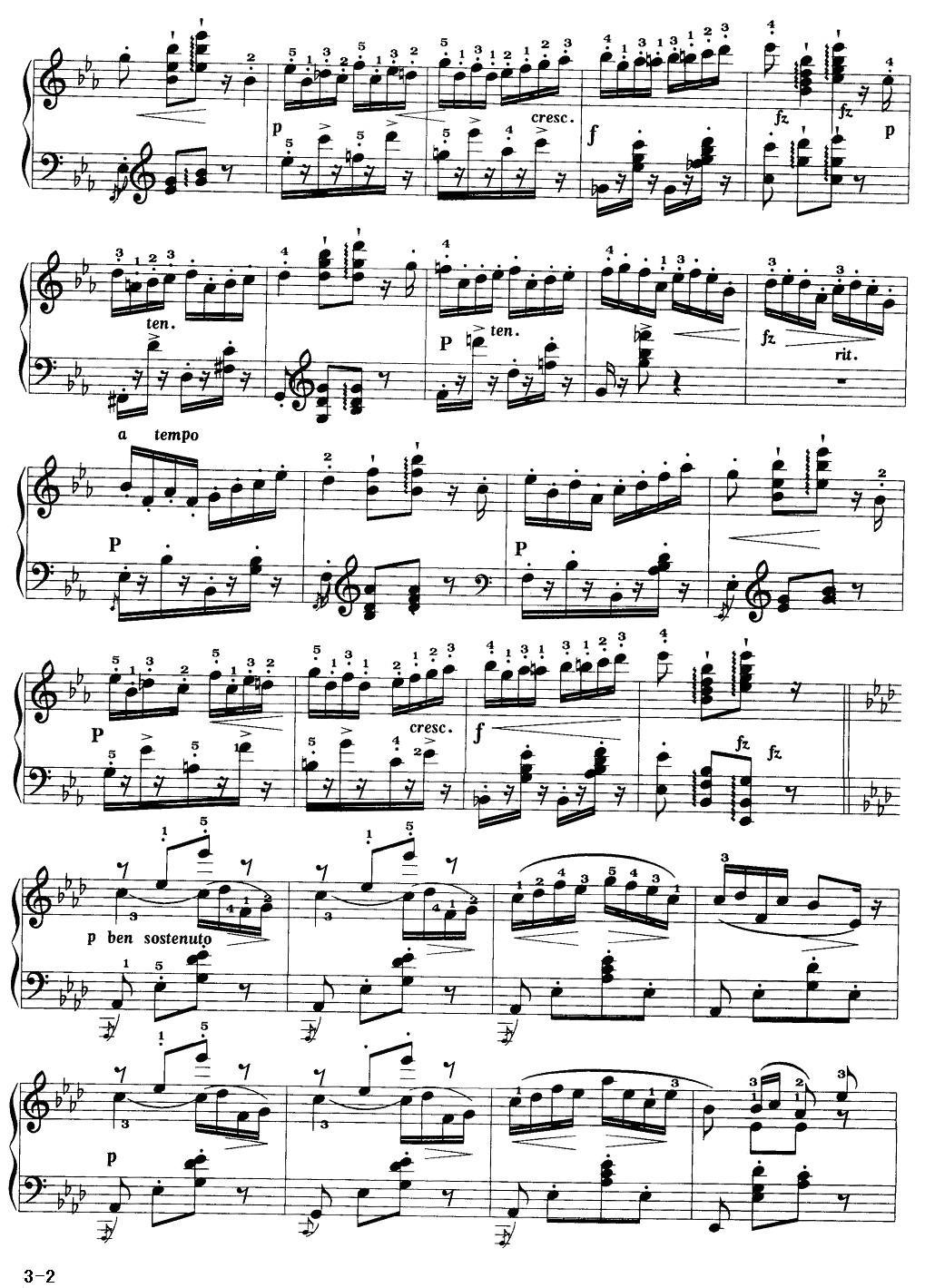 拨奏（选自芭蕾组曲《西尔维亚》）钢琴曲谱（图2）