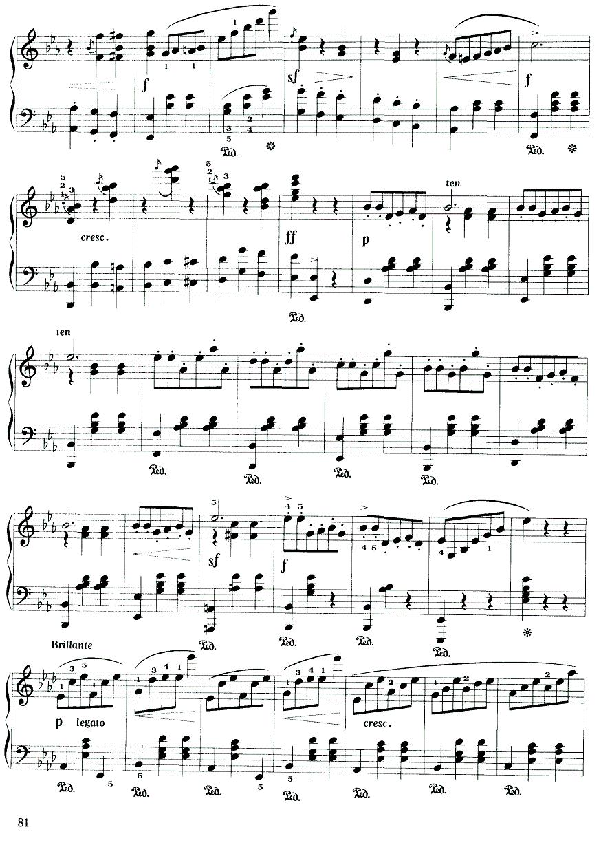 精灵钢琴曲谱（图3）