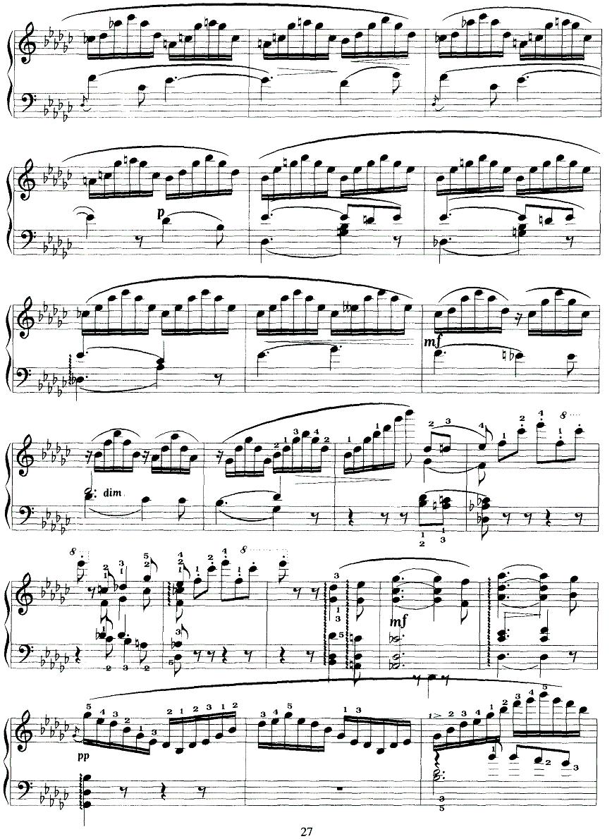 徐徐的微风钢琴曲谱（图4）