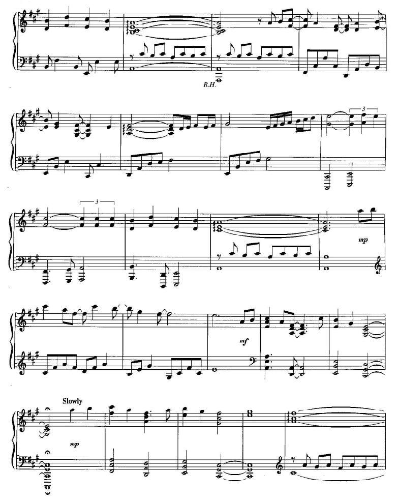 O Come, O Come, Emmanuel钢琴曲谱（图6）
