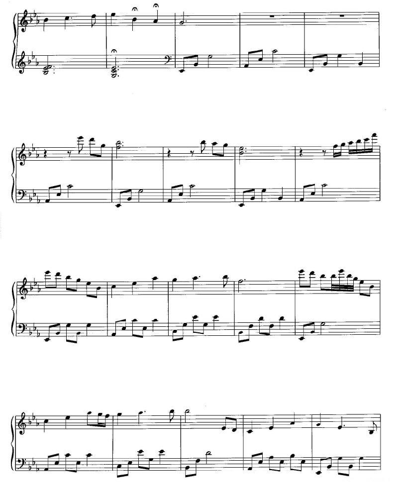The First Noel钢琴曲谱（图5）