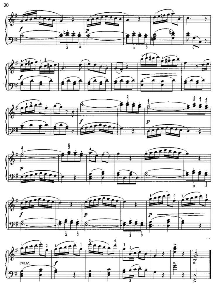 木偶钢琴曲谱（图2）