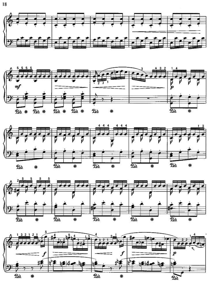 磨坊钢琴曲谱（图2）