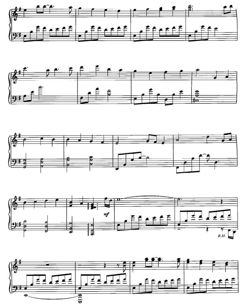 God Rest Ye Merry Gentlemen钢琴曲谱（图2）