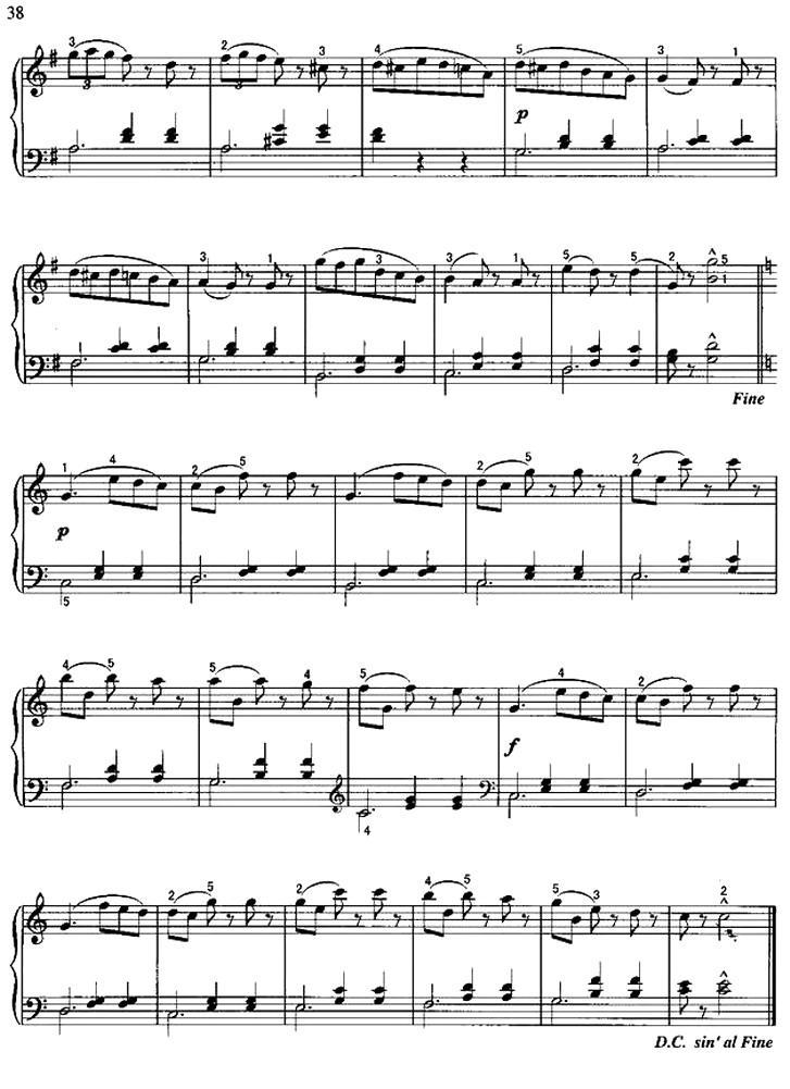 跳舞时钢琴曲谱（图2）