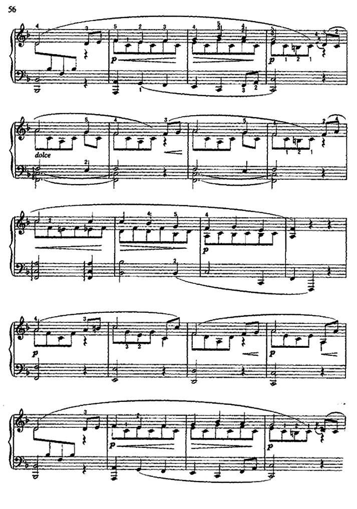 别了，钢琴钢琴曲谱（图2）