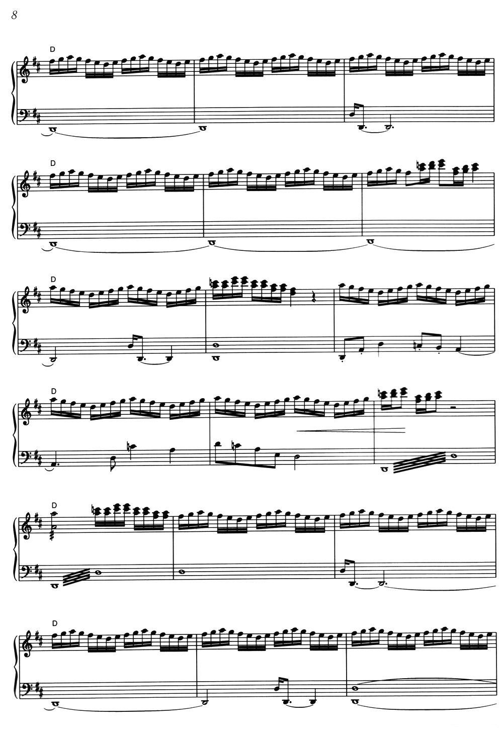 The Legend Of The Pianist（《海上钢琴师》选曲）钢琴曲谱（图3）