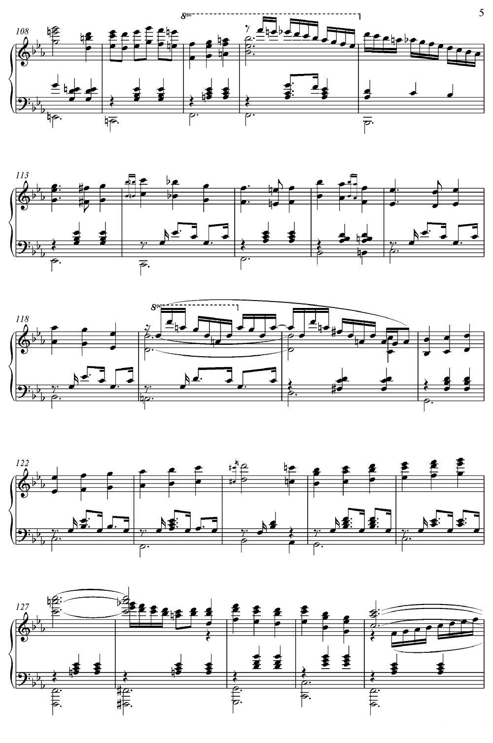 Legend Of 1900（电影《海上钢琴师》选曲）钢琴曲谱（图5）