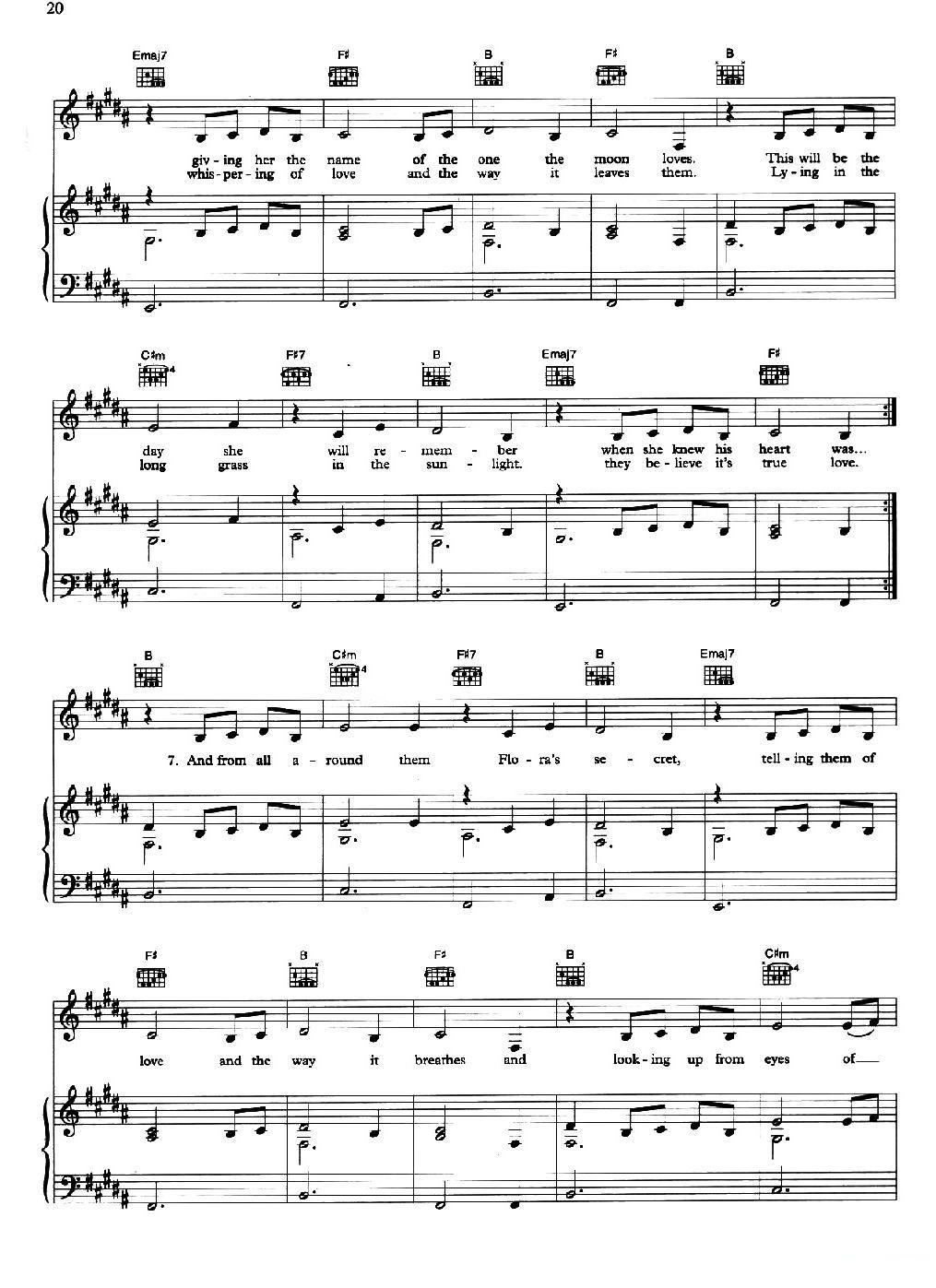 FLORA'S SECRET （花神的秘密）（正谱）钢琴曲谱（图5）