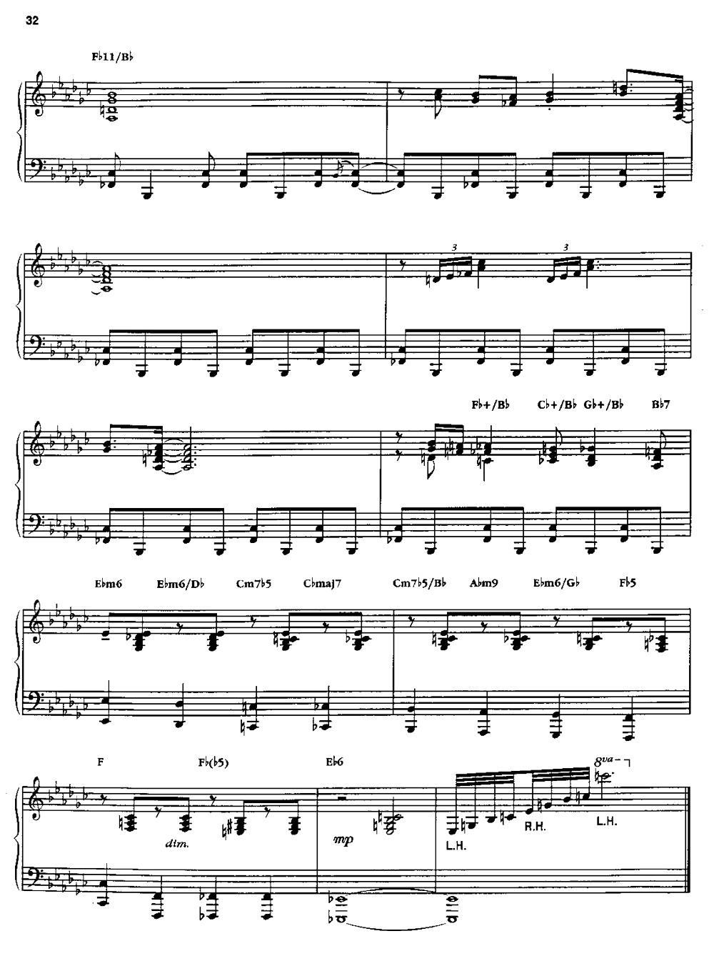 CARAVAN钢琴曲谱（图8）