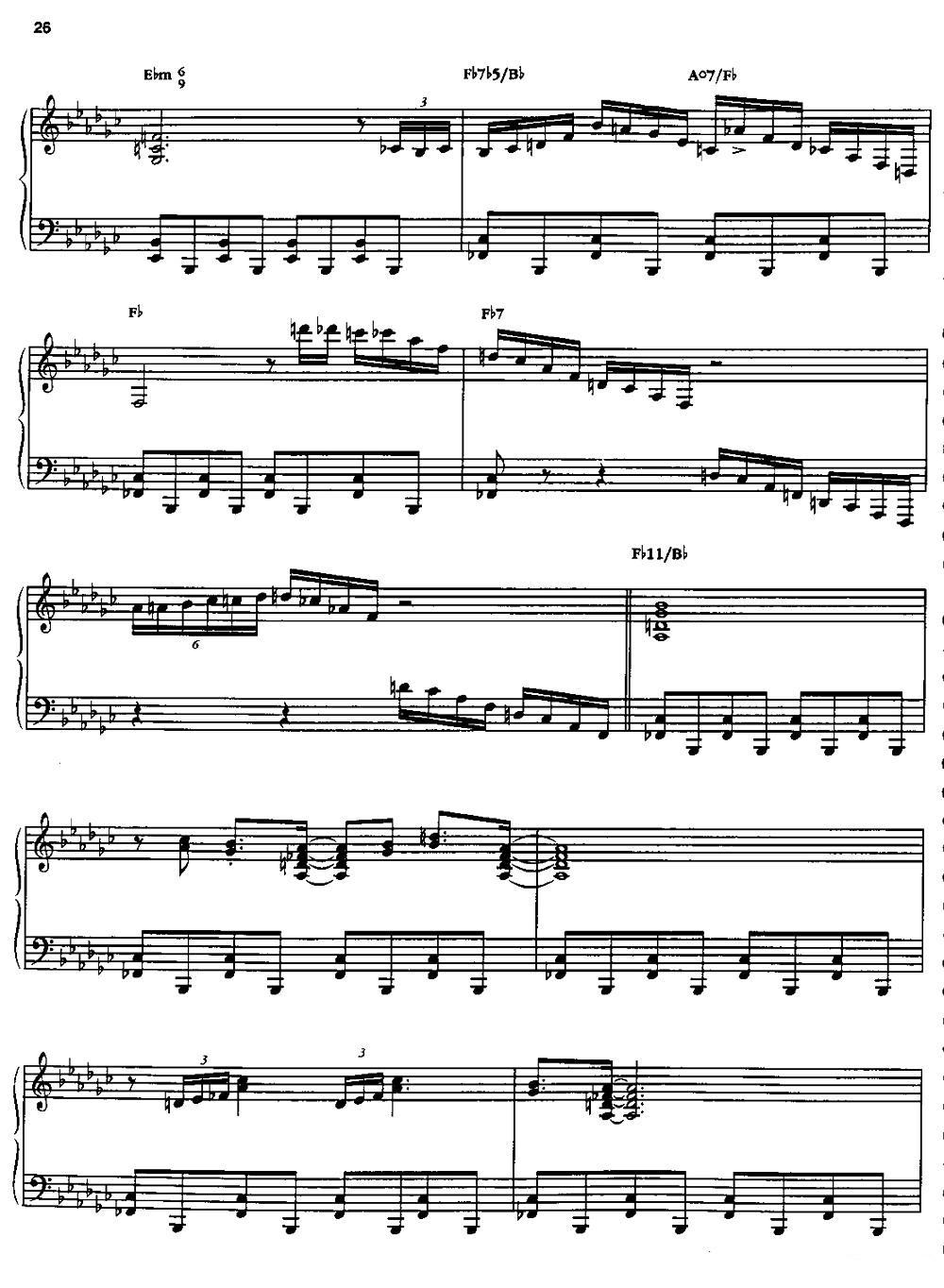 CARAVAN钢琴曲谱（图2）