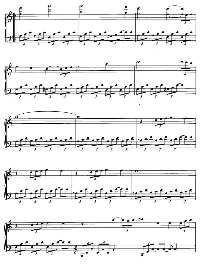 The Firedance钢琴曲谱（图2）