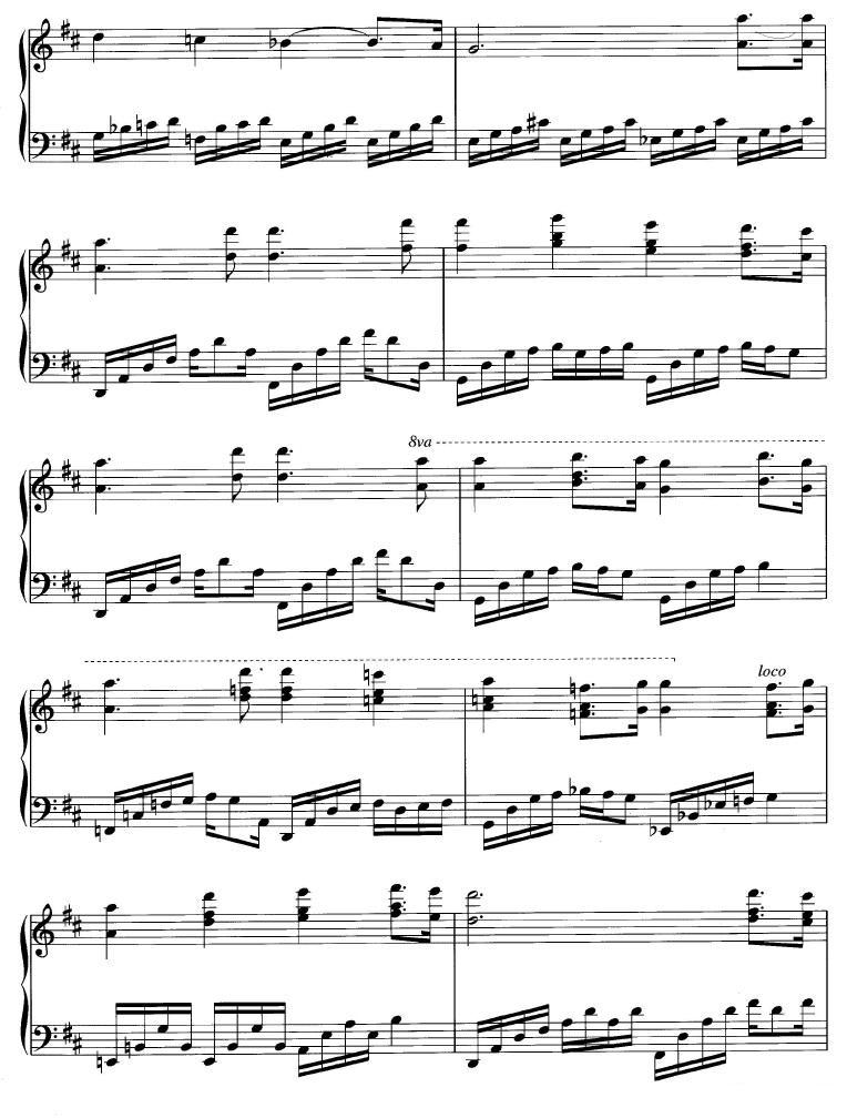 Madre De La Tierra钢琴曲谱（图3）