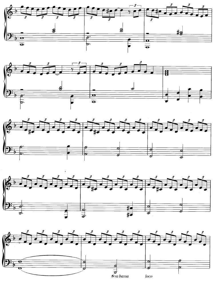 Escapades Of Pan 钢琴曲谱（图4）