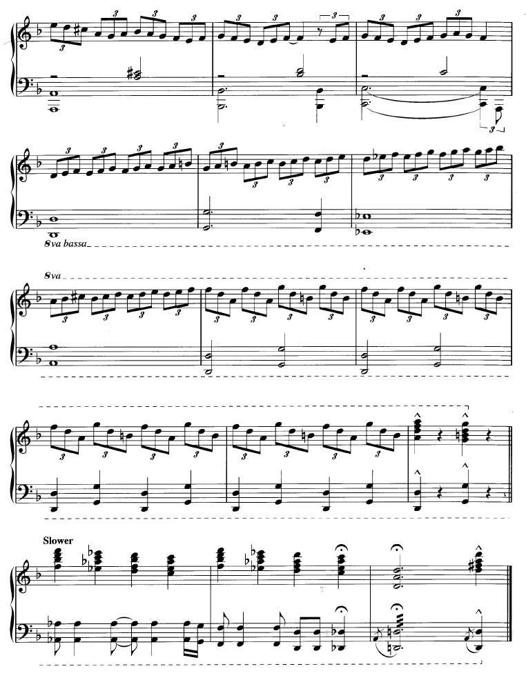 Escapades Of Pan 钢琴曲谱（图9）