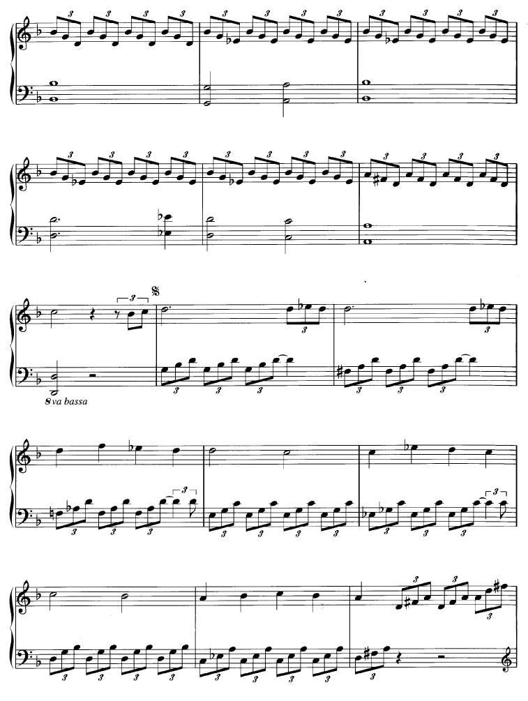 Escapades Of Pan 钢琴曲谱（图5）