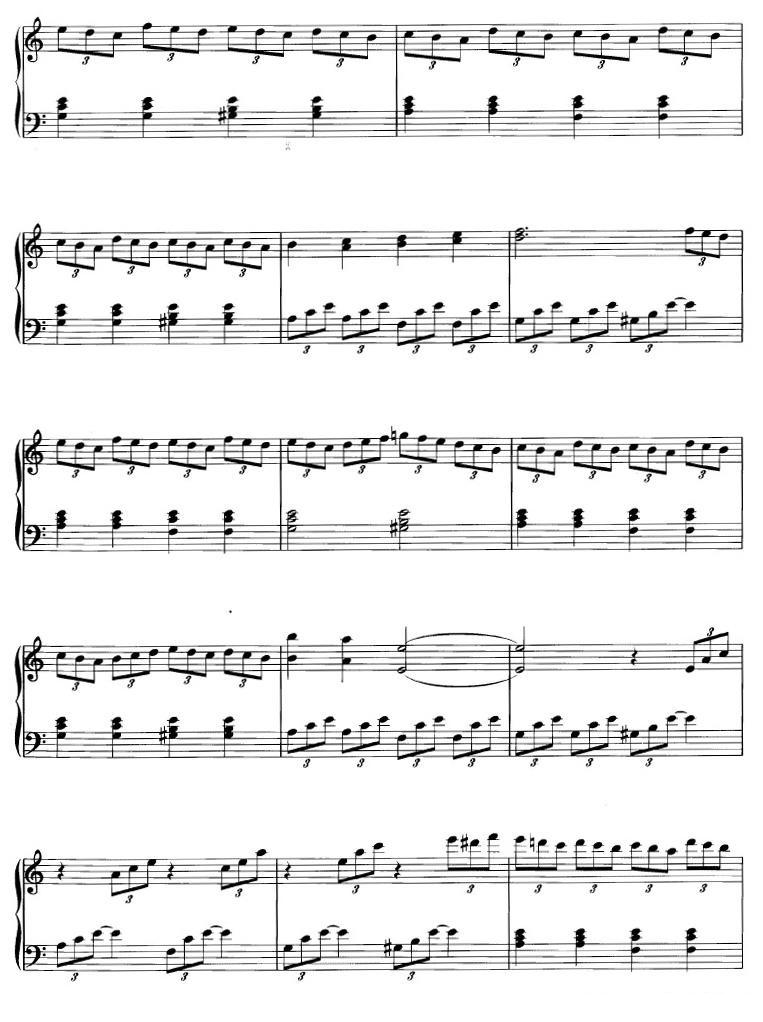 The Firedance钢琴曲谱（图5）