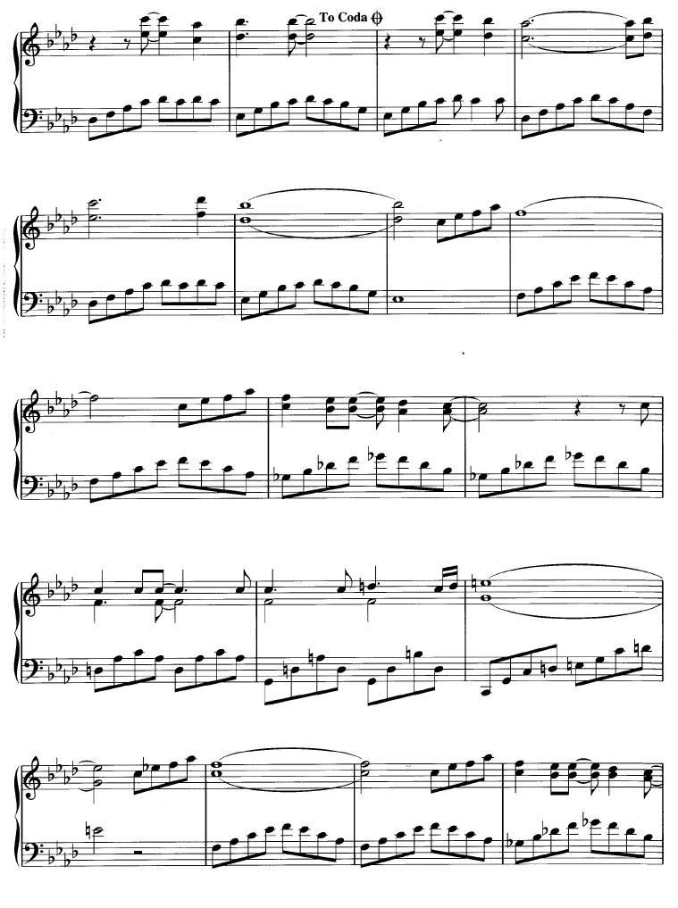 Free Fall钢琴曲谱（图5）