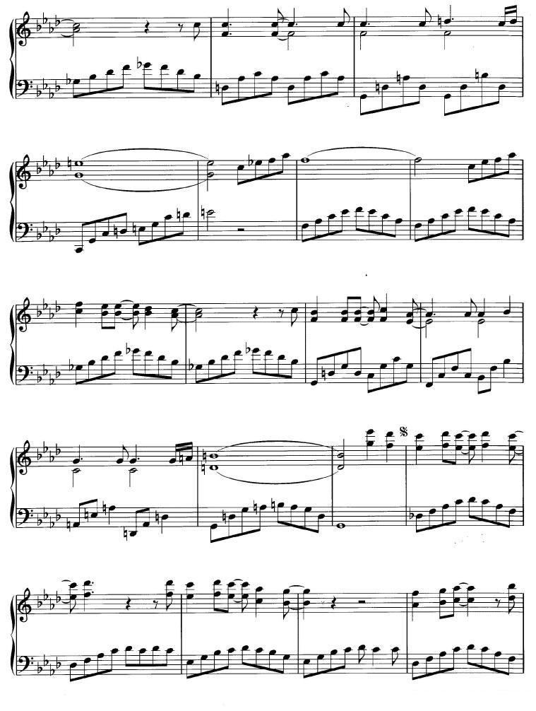 Free Fall钢琴曲谱（图3）
