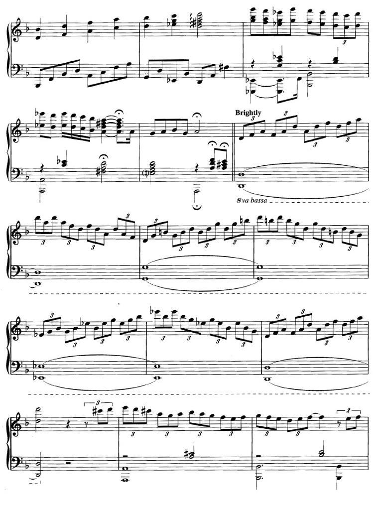 Escapades Of Pan 钢琴曲谱（图2）