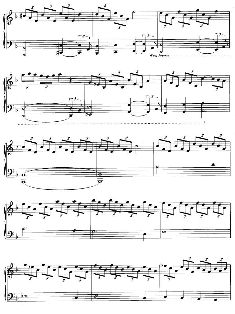 Escapades Of Pan 钢琴曲谱（图7）