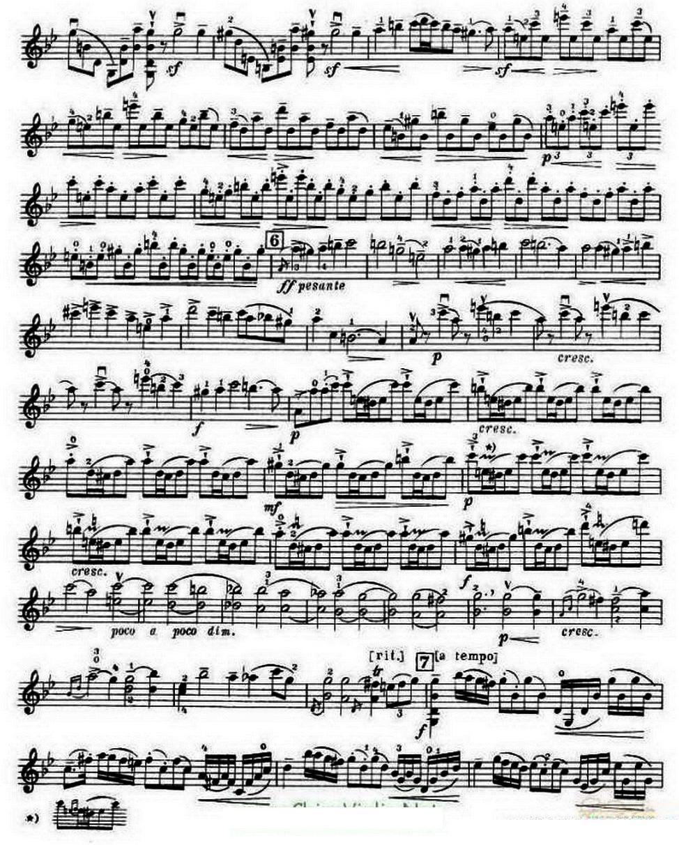 g小调恰空钢琴曲谱（图3）