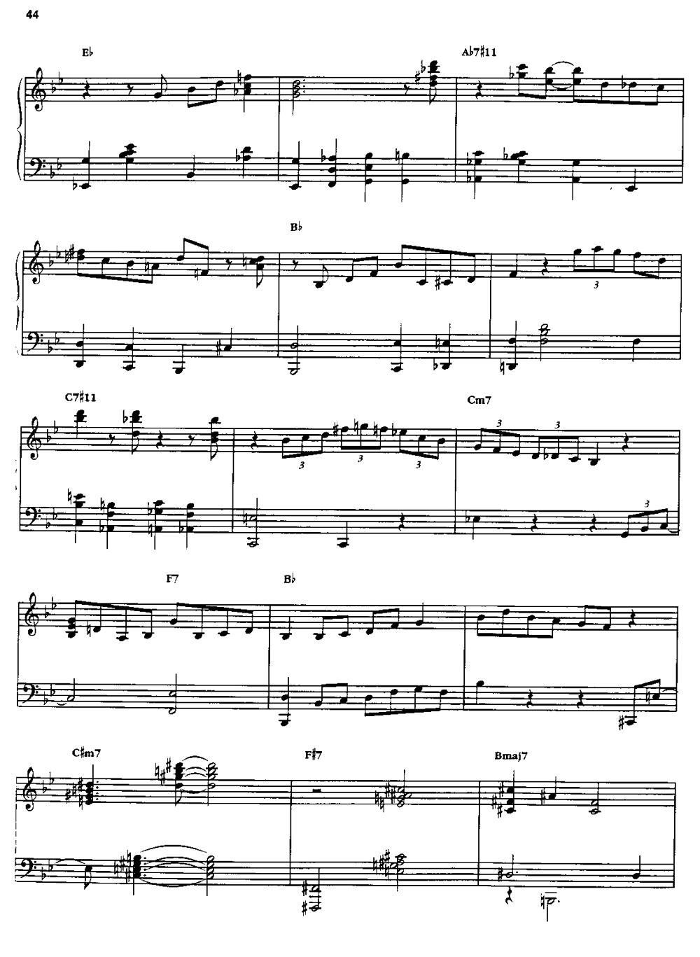 CHEROKEE钢琴曲谱（图12）