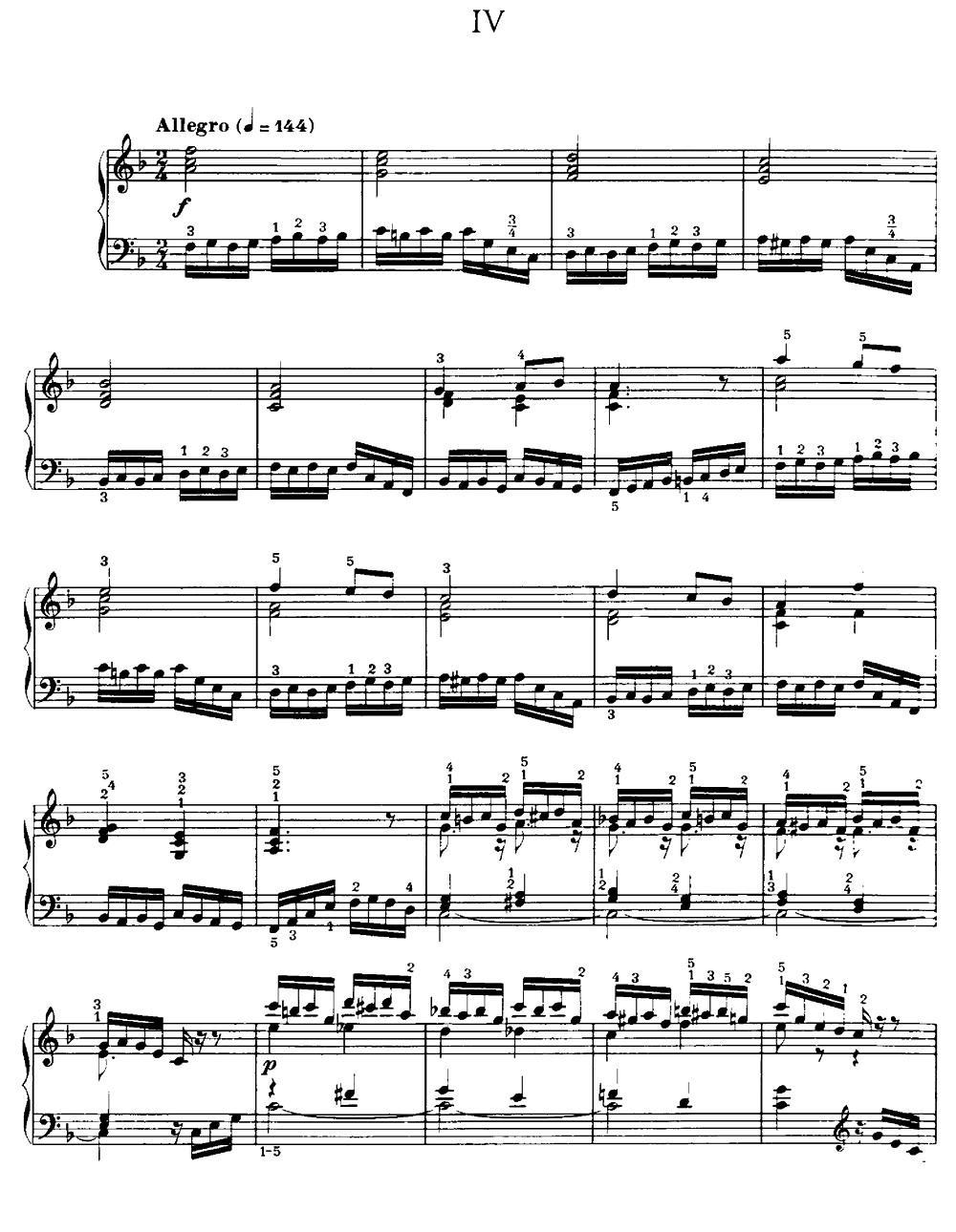 20 Petites Etudes, Op.91（20首小型练习曲）（4）钢琴曲谱（图1）